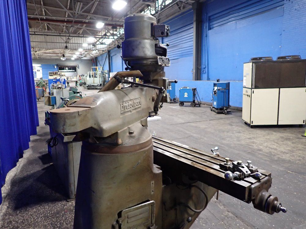 Bridgeport 9" X 42" Vertical Mill