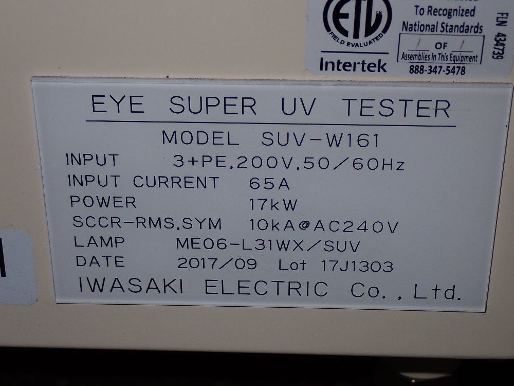 Iwaski Electric Eye Super Uv Tester