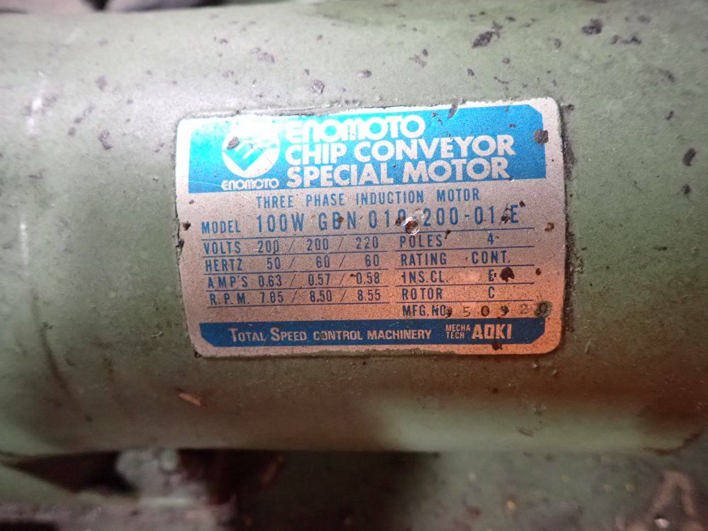 Enomoto Incline Chip Conveyor - Eb-30547-01mt4-200