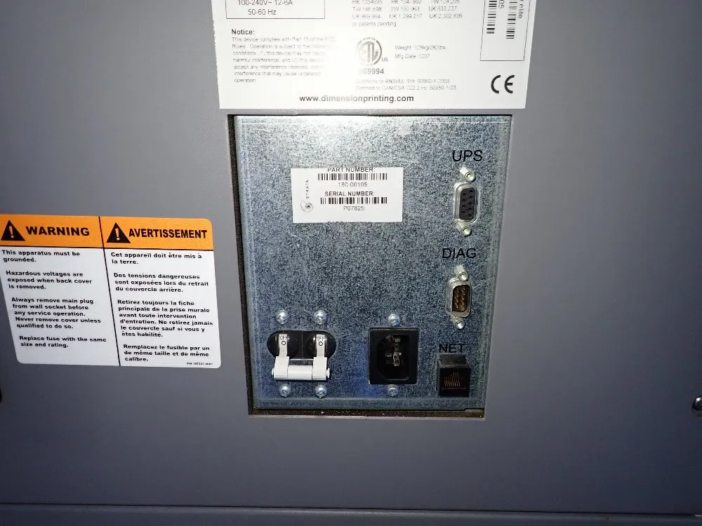 Stratasys 3d Printer - Dimension Elite