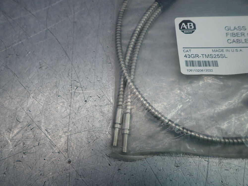 Allen-bradley 3.2 Mm (0.125 In) Diameter, .91 M (36 In.) Fiber Optic Cable - 43gr-tms25sl