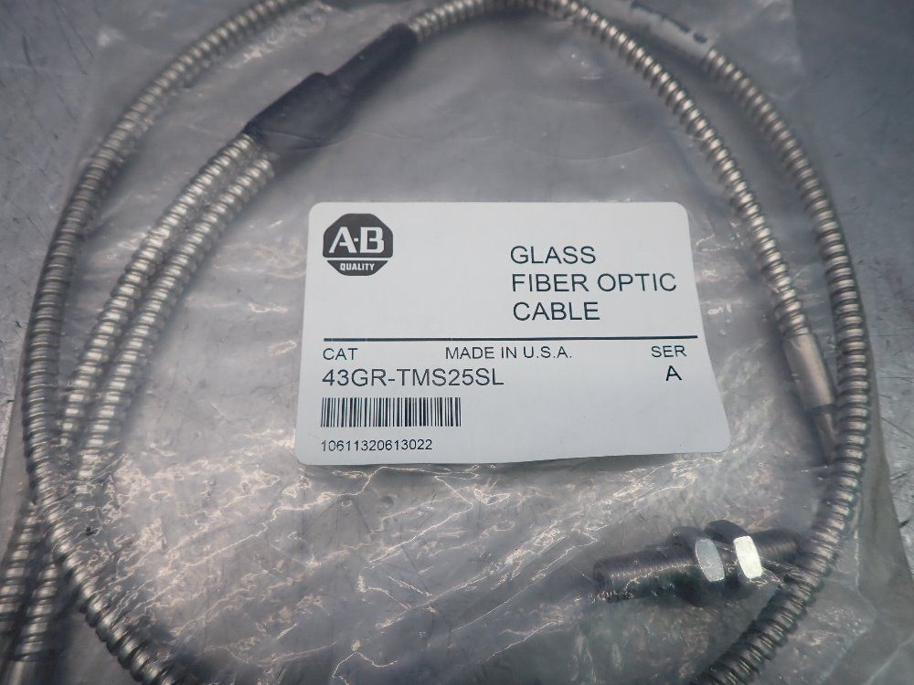 Allen-bradley 3.2 Mm (0.125 In) Diameter, .91 M (36 In.) Fiber Optic Cable - 43gr-tms25sl