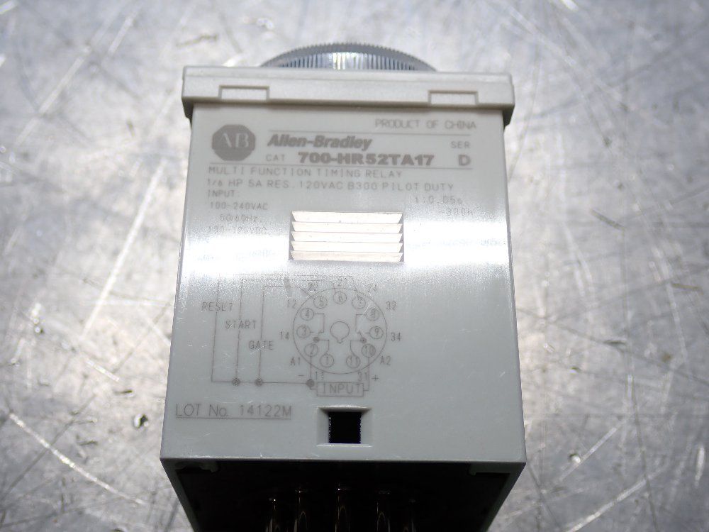 Allenbradley Dial Timing Relay