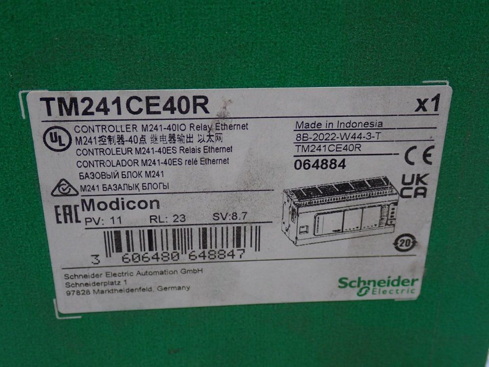 Schneider Electric Plc Module - Tm241ce40r