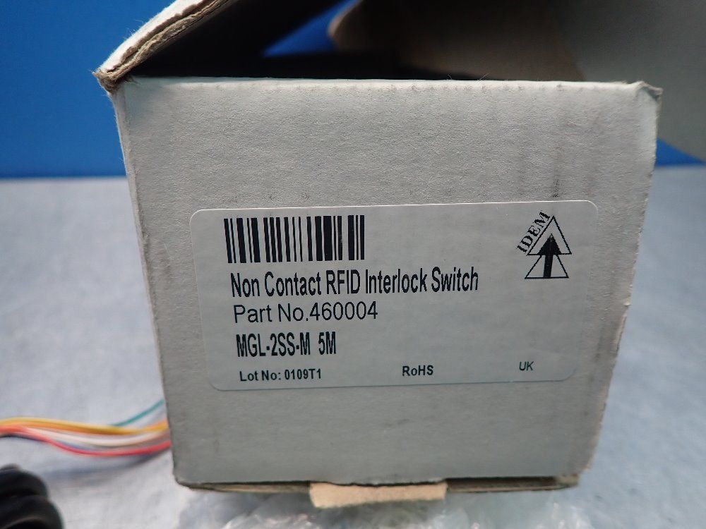Idem 64 X 96 X 37mm, 9.8in/250mm Cable Length Non Contact Rfid Interlock Switch - Mgl-2ss-m 5m