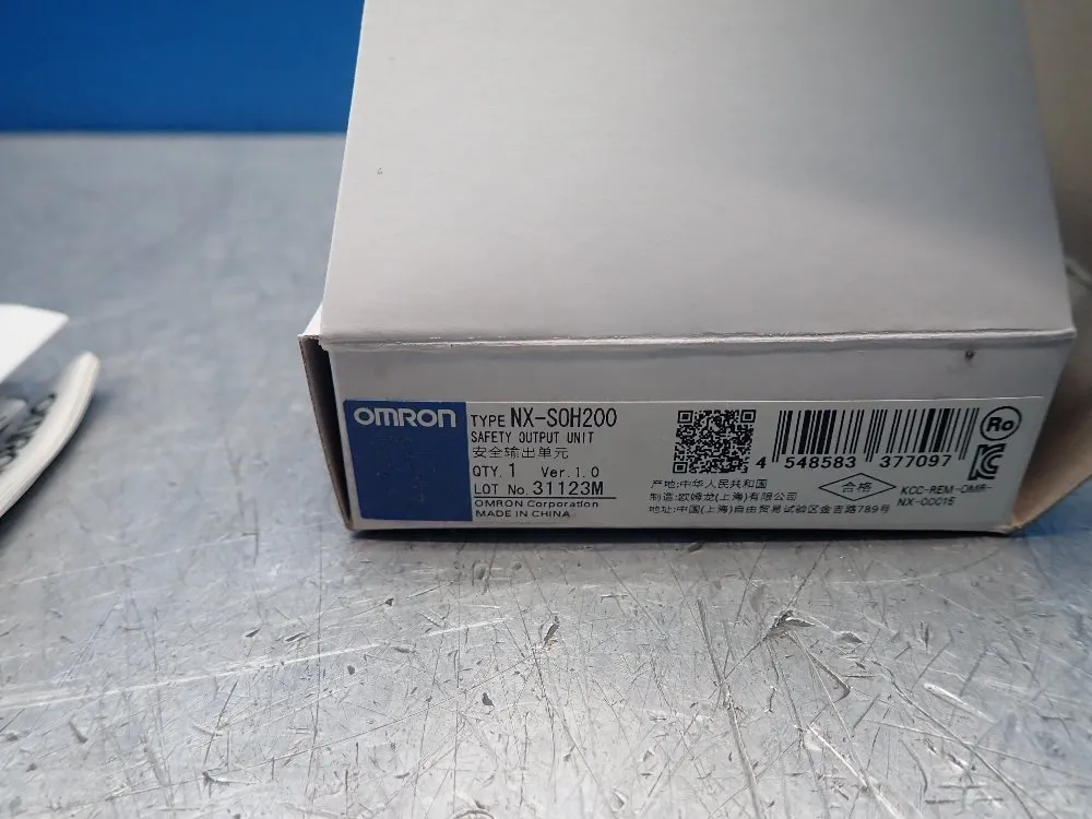 Omron 24 Vdc Safety Control Unit - Nx-soh200