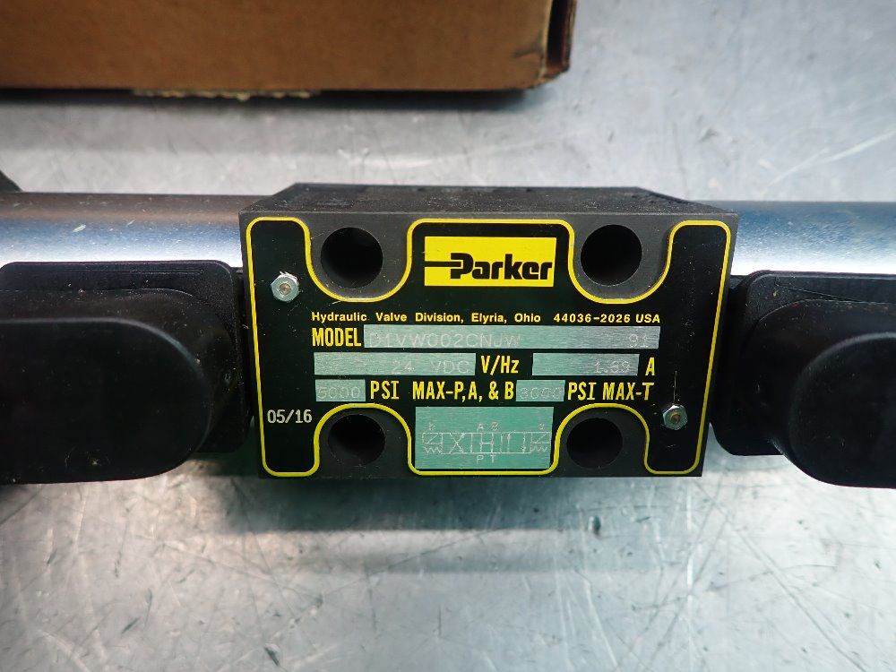 Parker 19 Gallons Per Minute Hydraulic Control Solenoid Valve - D1vw002cnjw
