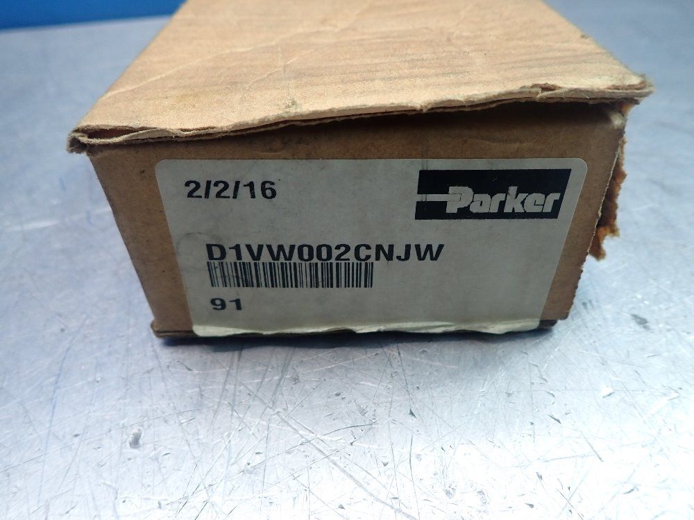 Parker 19 Gallons Per Minute Hydraulic Control Solenoid Valve - D1vw002cnjw