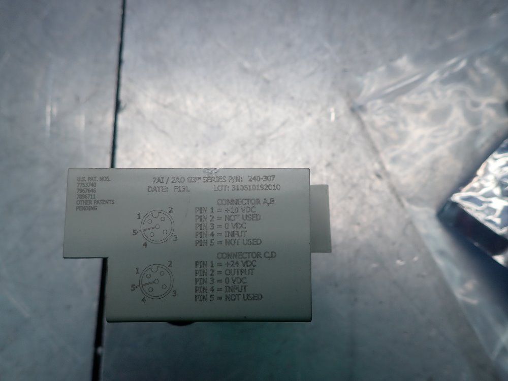 Numatics Analog I/o Module - 240-307