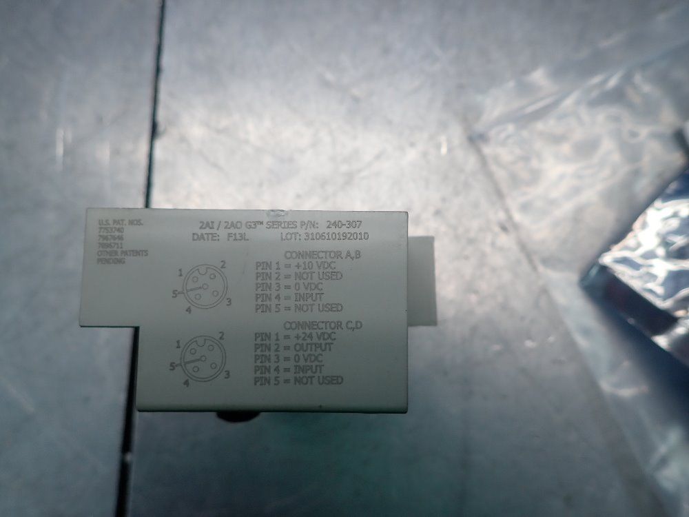 Numatics Analog I/o Module - 240-307