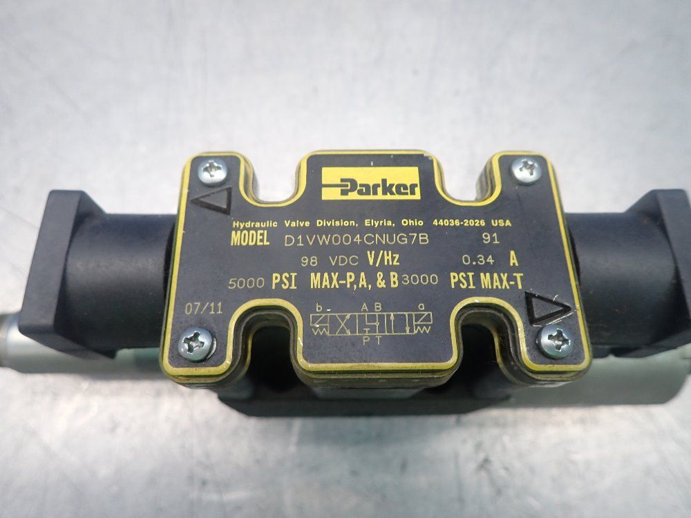 Parker 1 Pc Solenoid Valve - D1vw004cnug7b