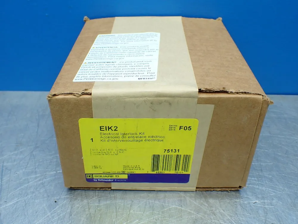 Square D Electrical Interlock Kit. Factory Sealed. - Eik2