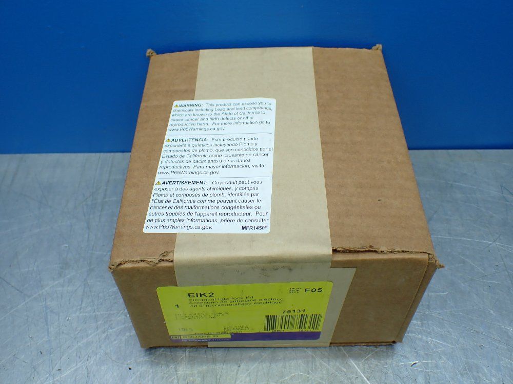 Square D Electrical Interlock Kit. Factory Sealed. - Eik2