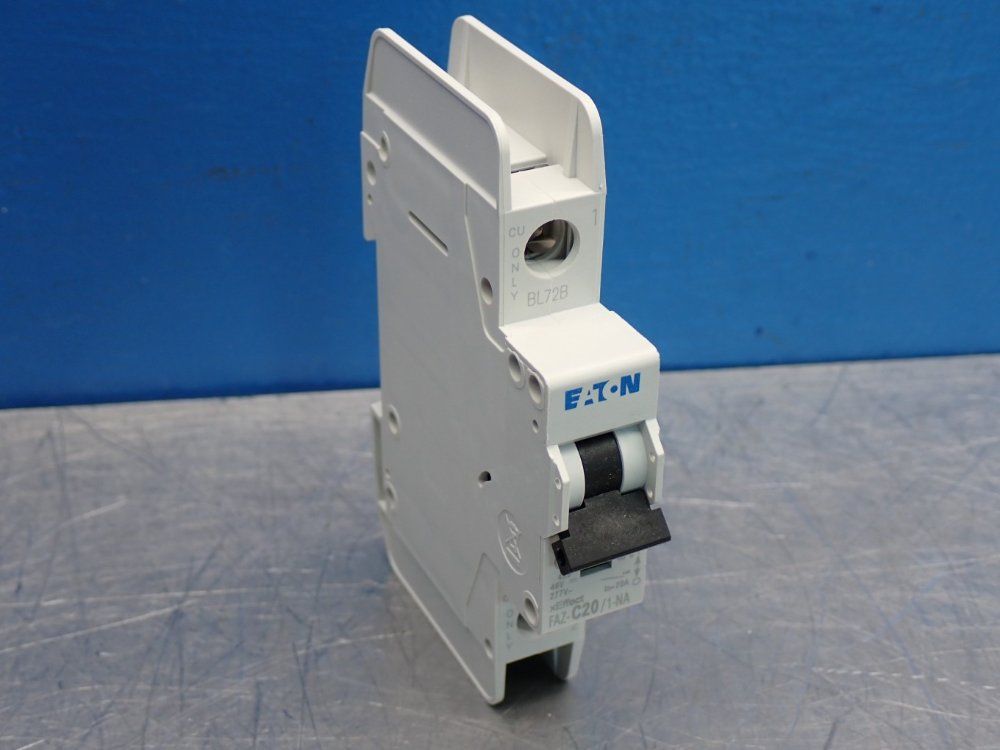 Eaton Industrial Miniature Circuit Breaker Supplementary Protector - Faz-c20/1-na-sp