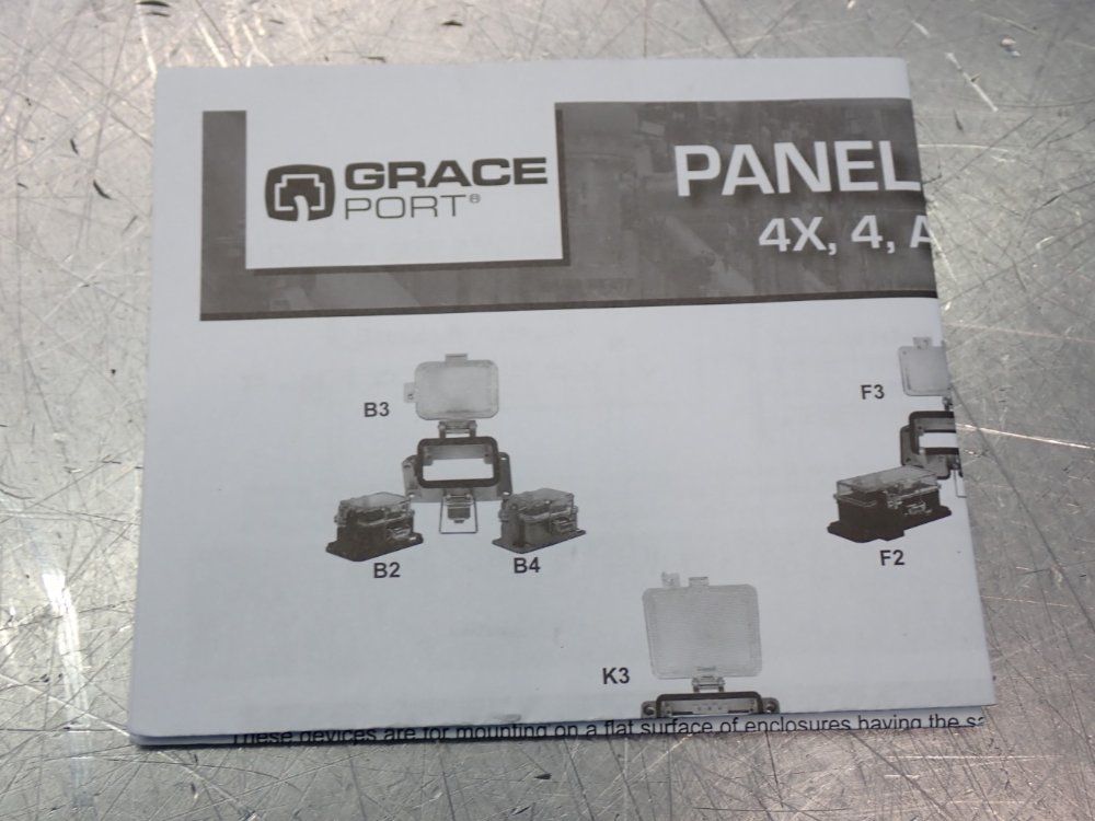 Grace Port Ul Type 12 Ethernet Receptacle Plug - P-r2-k4rf3