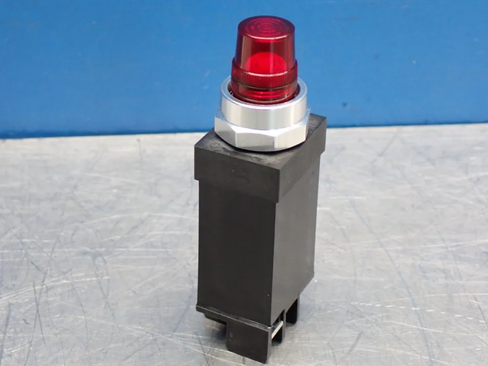 Allen Bradley Illuminated Push-pull Mushroom Head Push Button - 800t-qsth24r