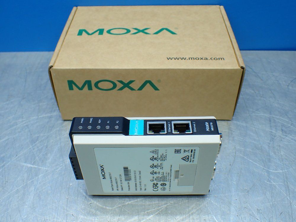 Moxa Modbus Tcp Gateway. - Mgate Mb3270i-t