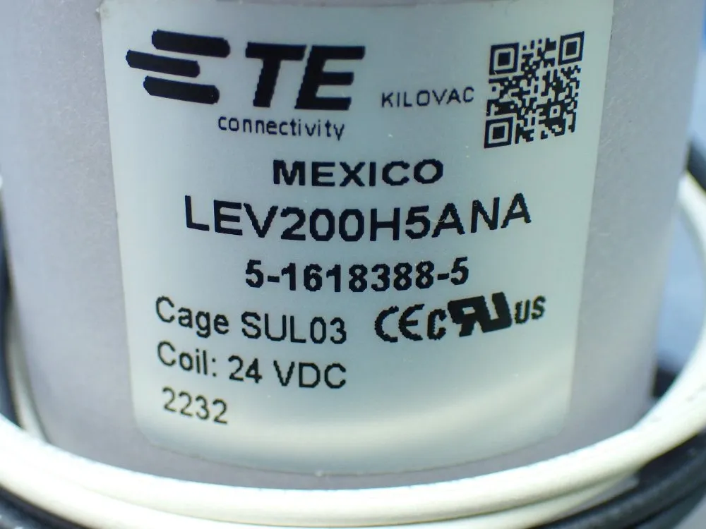 Te Connectivity Contactor Relay. - Lev200h5ana