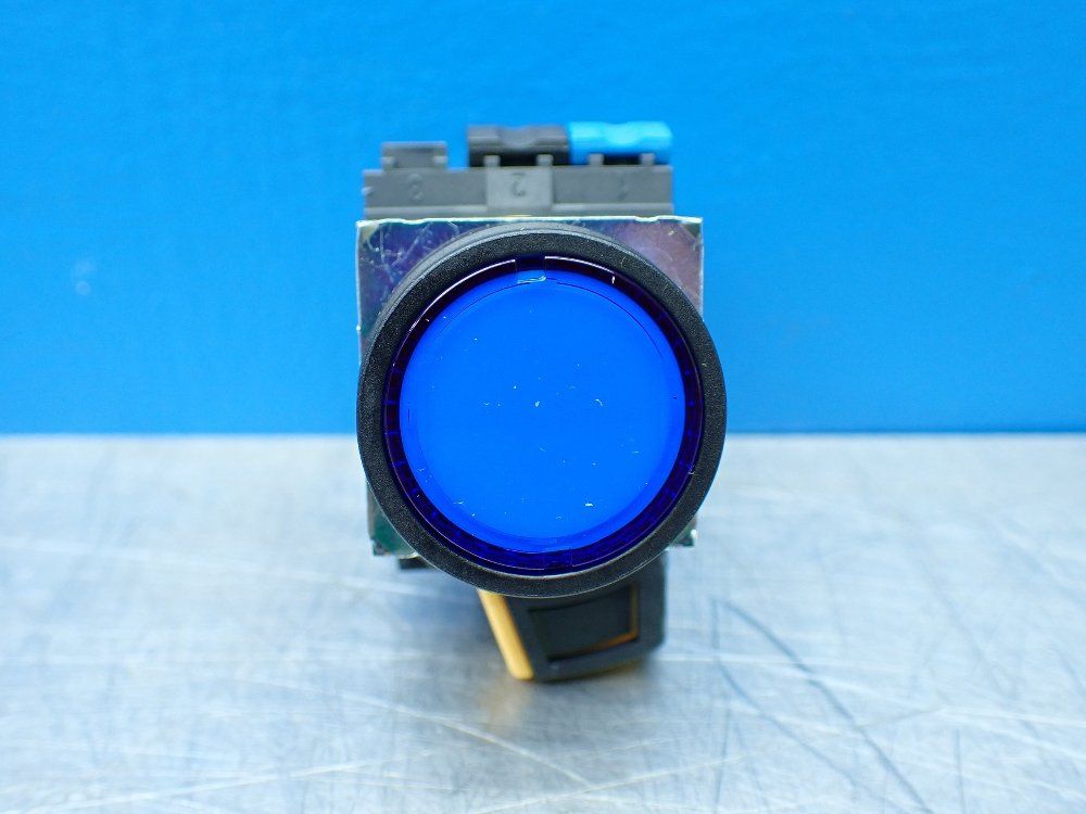 Omron Blue Pushbuttons Box Of 5 - A22nl-bnm-taa-g100-ac