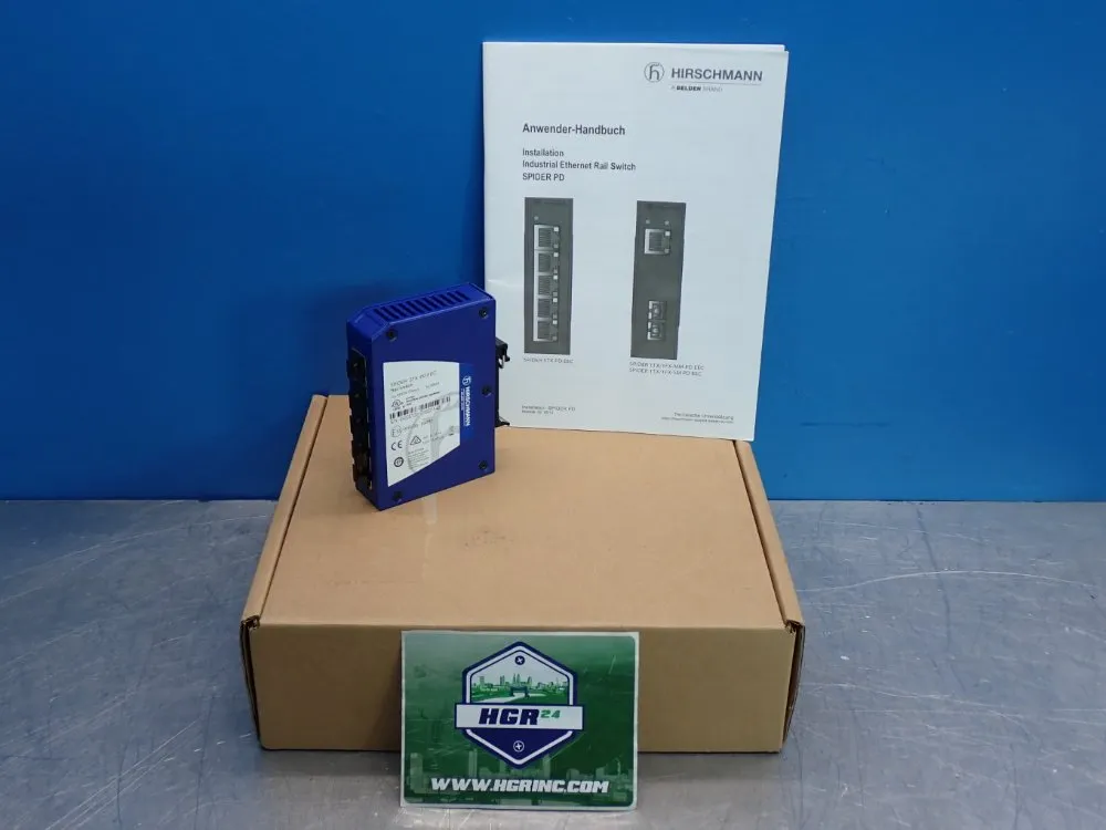 Hirschmann Spider 5tx Pd Eec Unmanaged Eternet Rail Switch 
