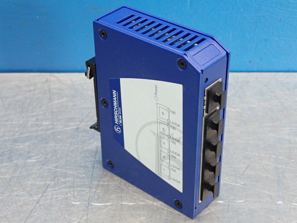 Hirschmann Spider 5tx Pd Eec Unmanaged Eternet Rail Switch 