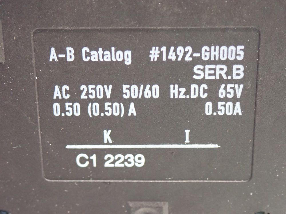 Allen Bradley 80mm High Density Thermal Magnetic Supplementary Protector - 1492-gh005