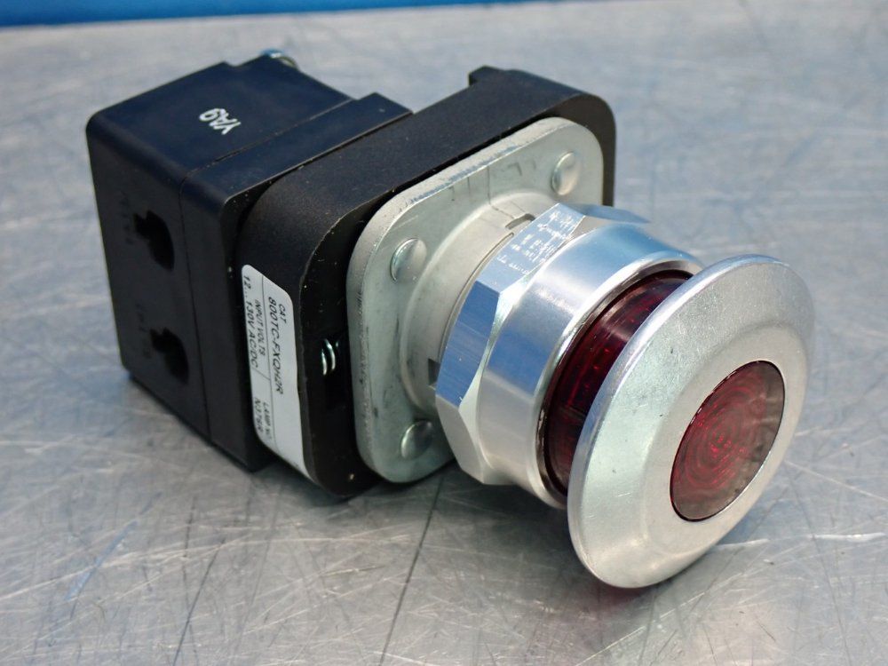 Allen Bradley 30mm Illuminated Push Button - 800tc-fxqh2r