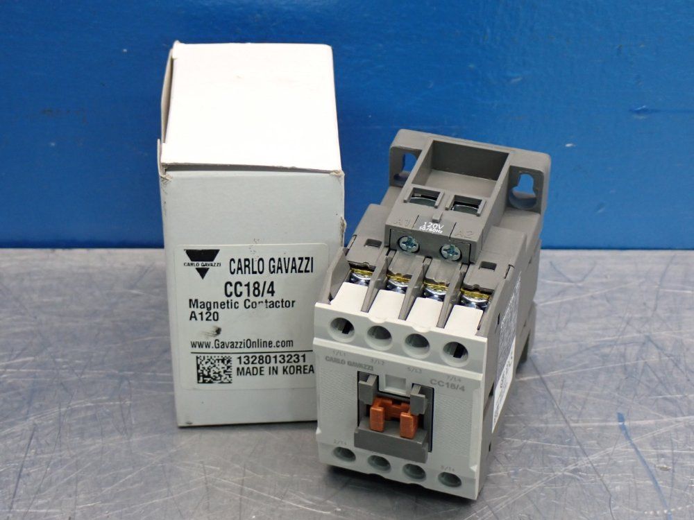 Carlo Gavazzi Magnetic Contactor Unit - Cc18/4 A120