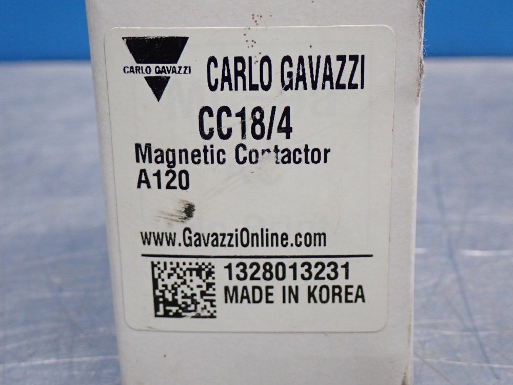 Carlo Gavazzi Magnetic Contactor Unit - Cc18/4 A120
