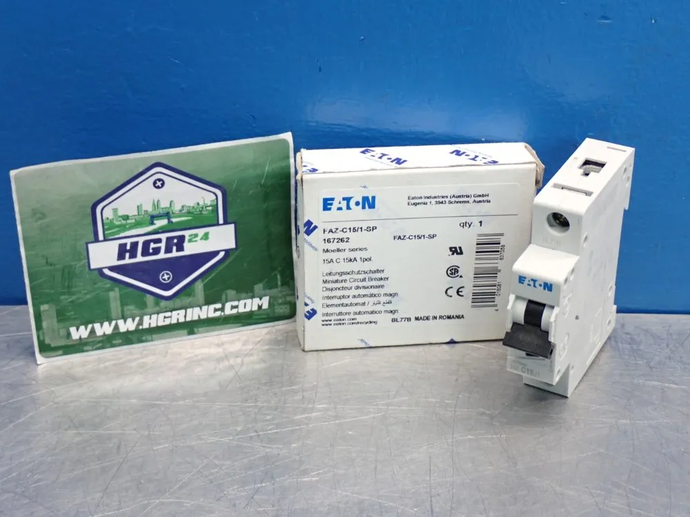 Eaton Miniature Supplementary Protector - Faz-c15/1-sp