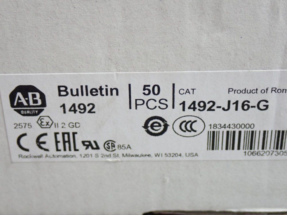 Allen Bradley Terminal Block 46pcs - 1492-j16-g