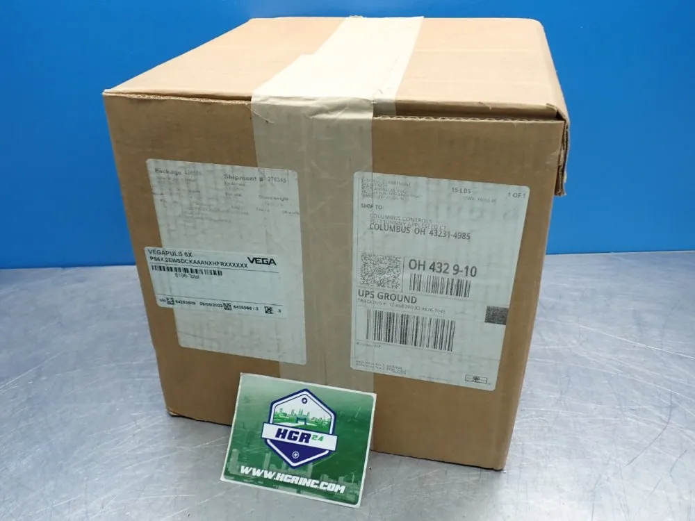 Vega Vegapuls 6x  Continuous Liquid Level Mesurement Radar Sensor