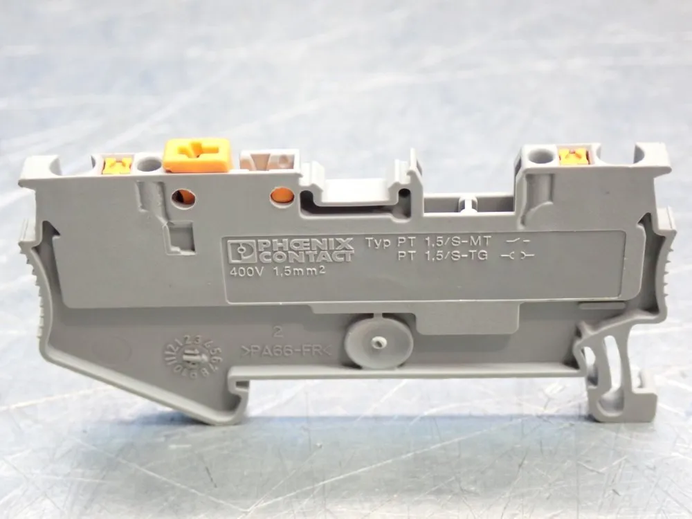 Phoenix Contact Knife-disconnect Terminal Block, 50pcs - Pt1,5/s-mt