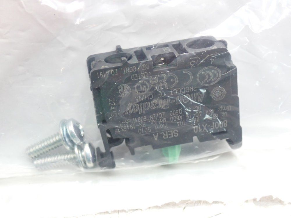 Allen Bradley Auxiliary Contact - 1495-n8