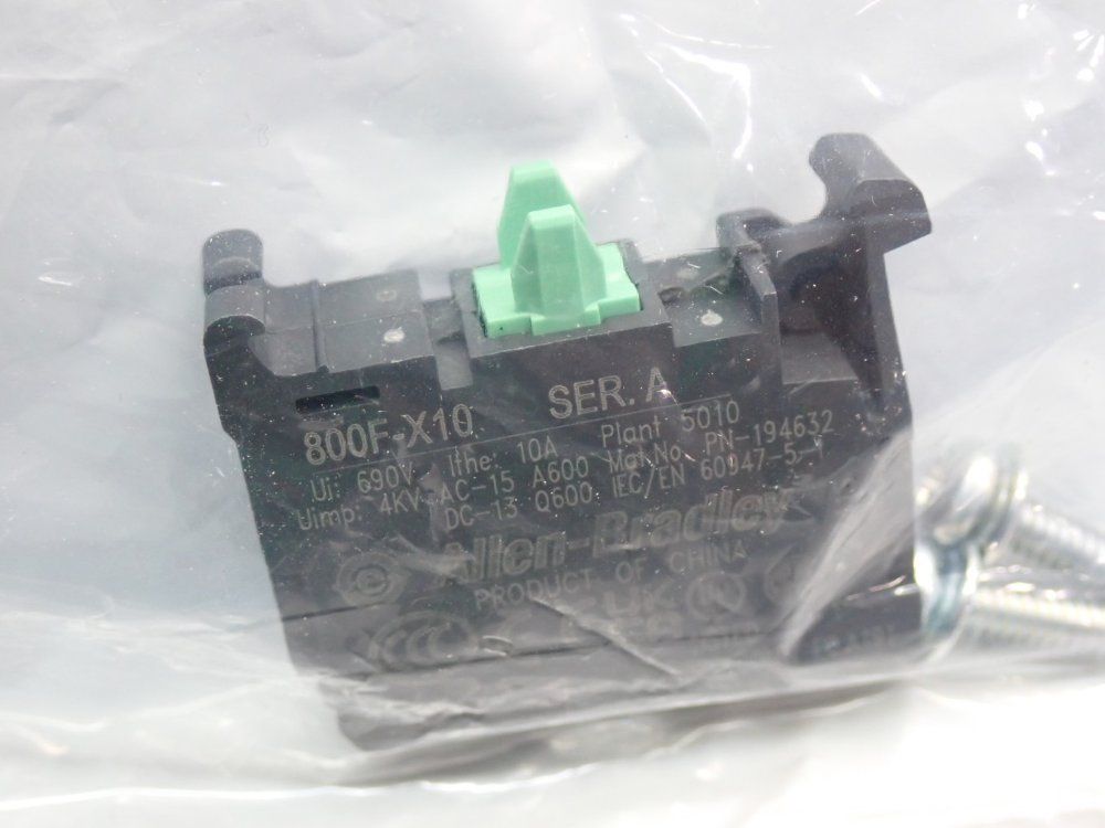 Allen Bradley Auxiliary Contact - 1495-n8