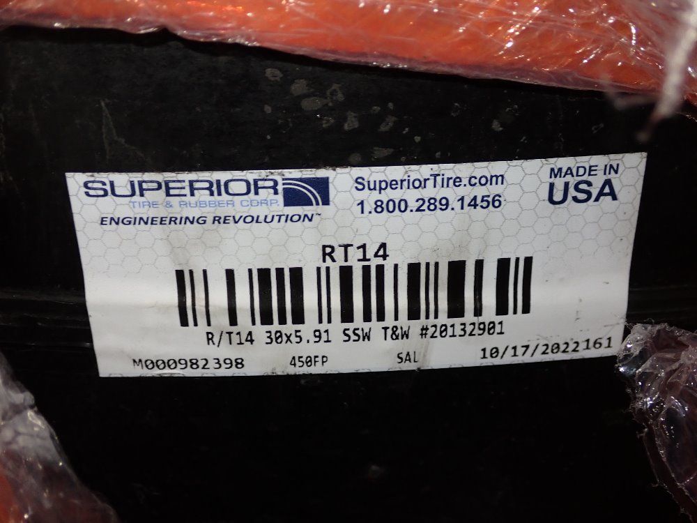 Roadtec 30x5.91 Asphalt Paver Wheel Drive - Rt14 / 201329-01