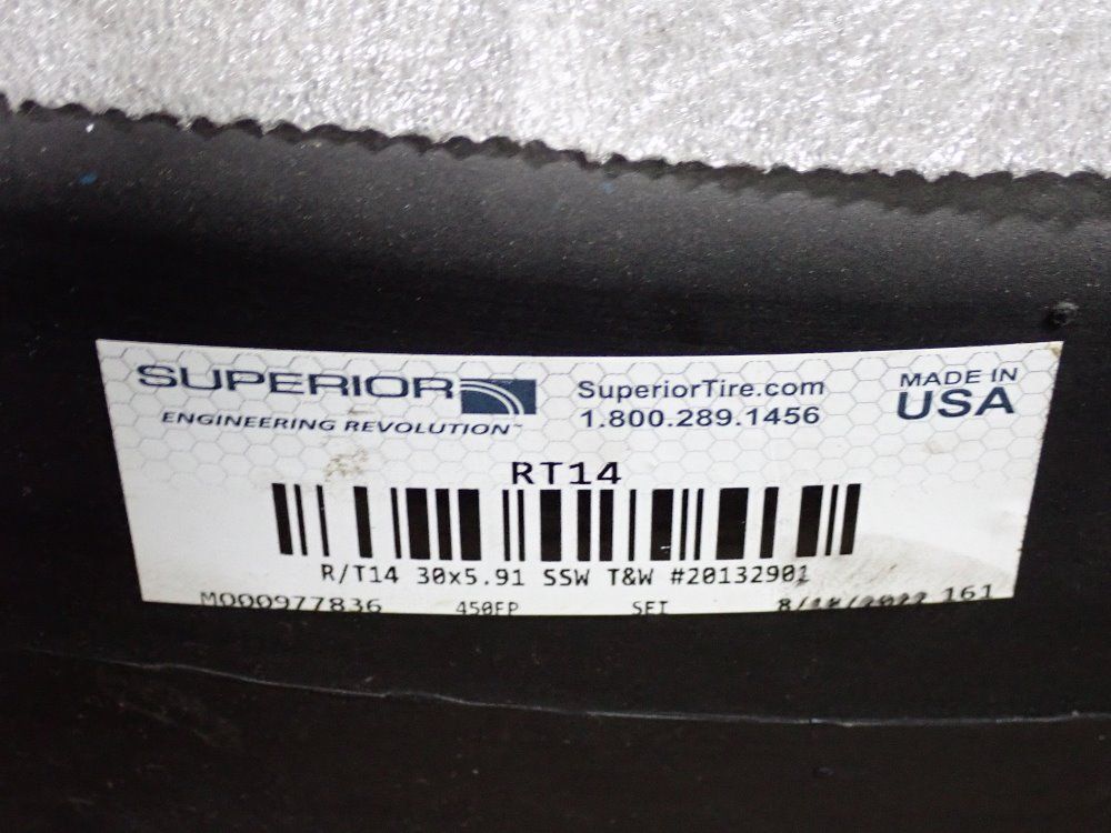 Roadtec 30x5.91 Asphalt Paver Wheel Drive - Rt14 / 201329-01