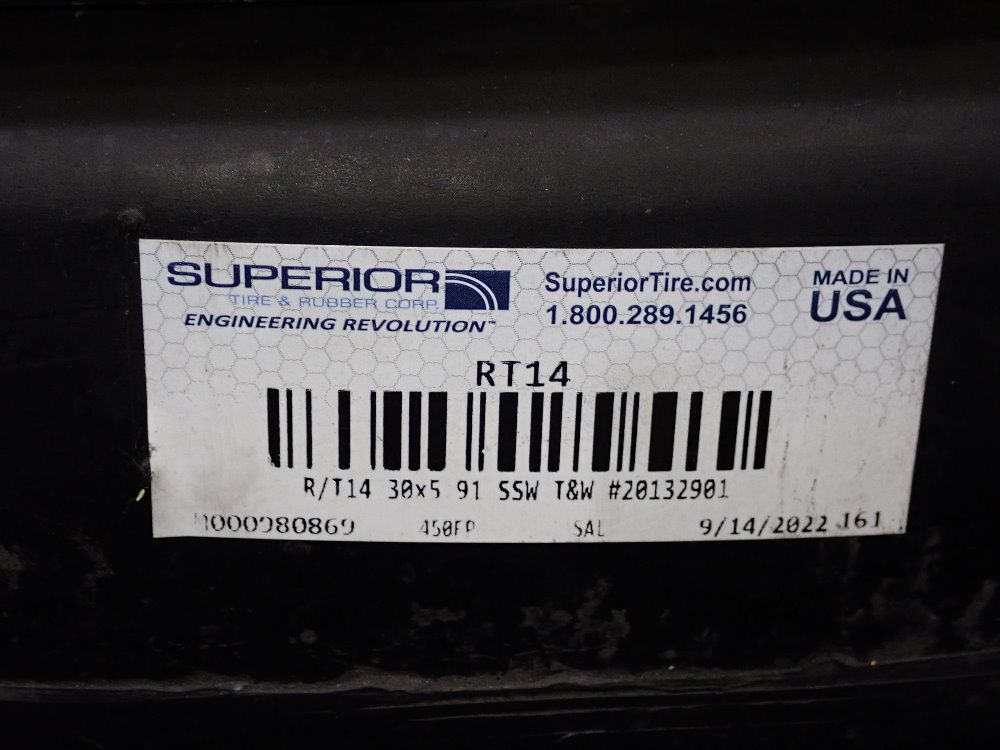 Roadtec 30x5.91 Asphalt Paver Wheel Drive - Rt14 / 201329-01