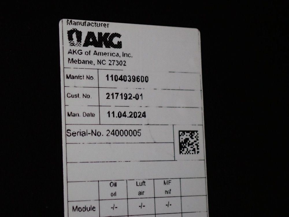 Akg Cooling Unit - 1104039600