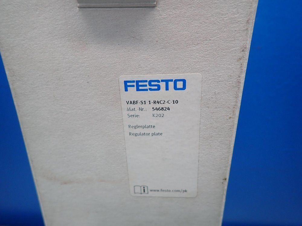 Festo Regulator Plate