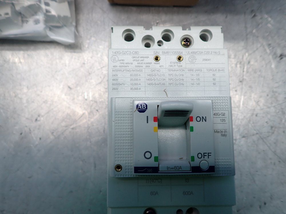 Allenbradley Molded Case Circuit Breaker