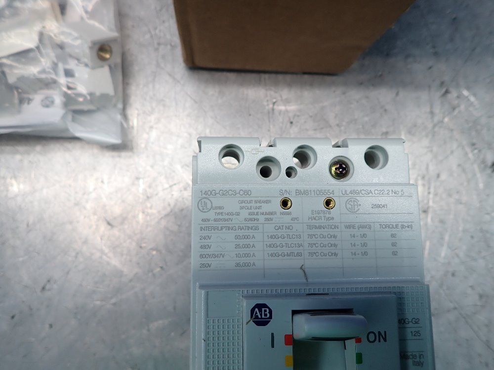Allenbradley Molded Case Circuit Breaker
