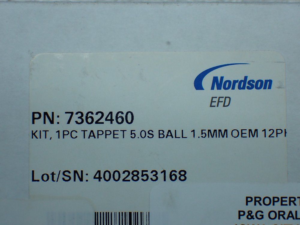 Nordson Tappet 5.0s Ball 1.5mm Oem 12pcs Kit - 7362460