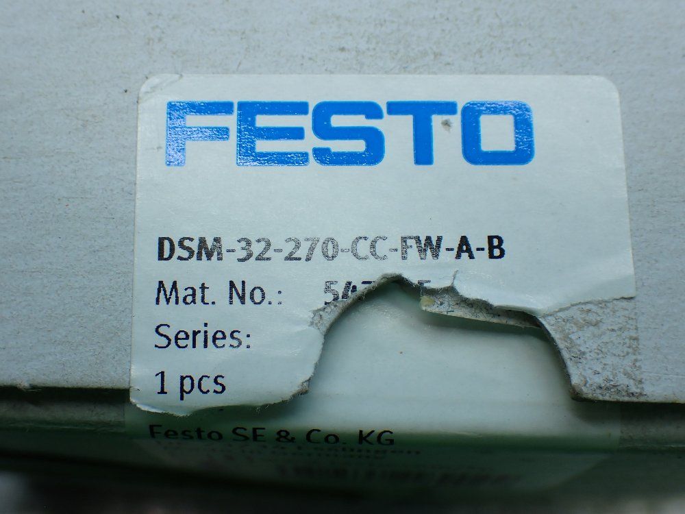 Festo Rotary Unit. - Dsm-32-270-cc-fw-a-b