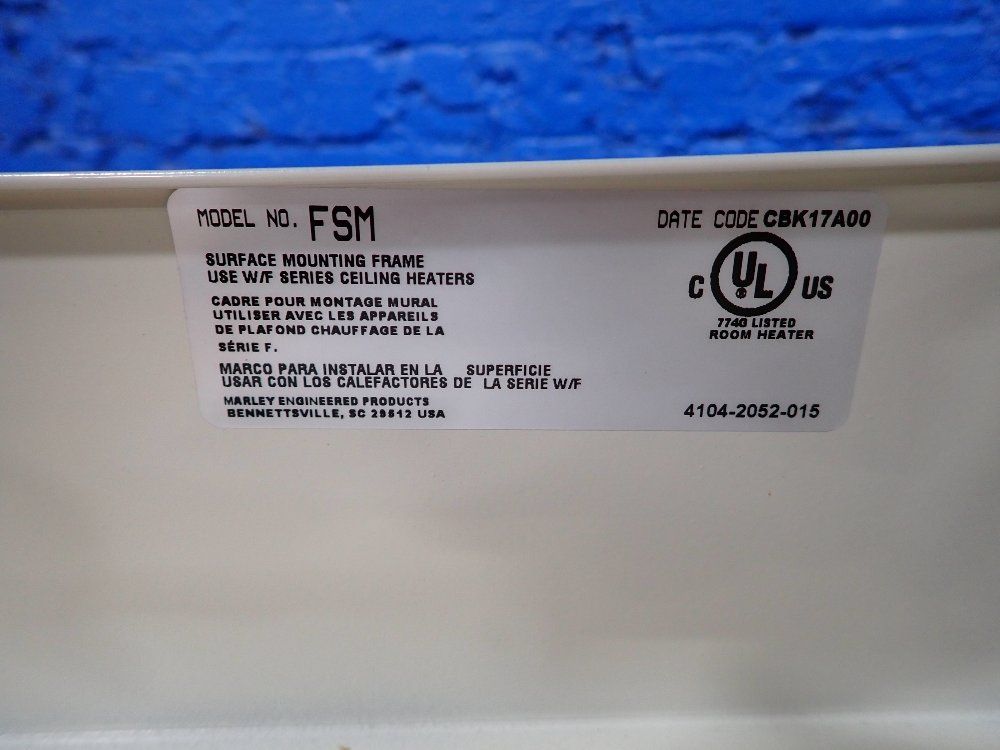 Marley Ceiling Fan Heater Mounting Frame - Fsm