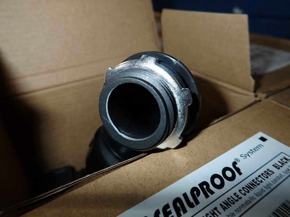The Sealproof System 1" Non-metallic Right Angle Connectors - 8421