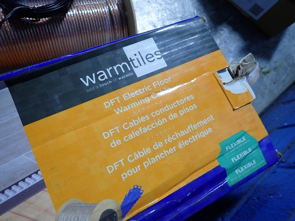 Warm Tiles 19-26' Dft Electric Floor Warming Cables - Dft1022