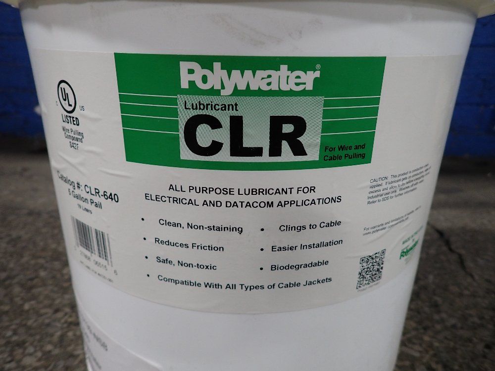 Polywater 5 Gal All Purpose Lubricant - Clr-640