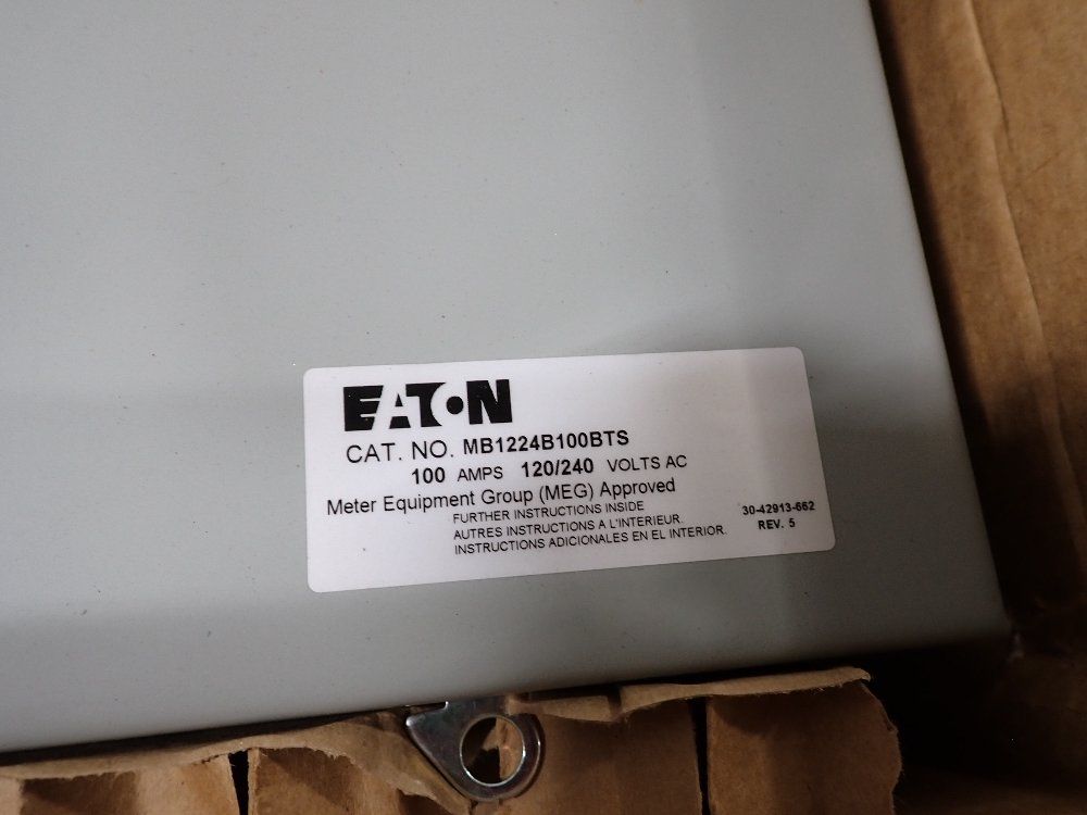 Eaton Outdoor Meter Breaker