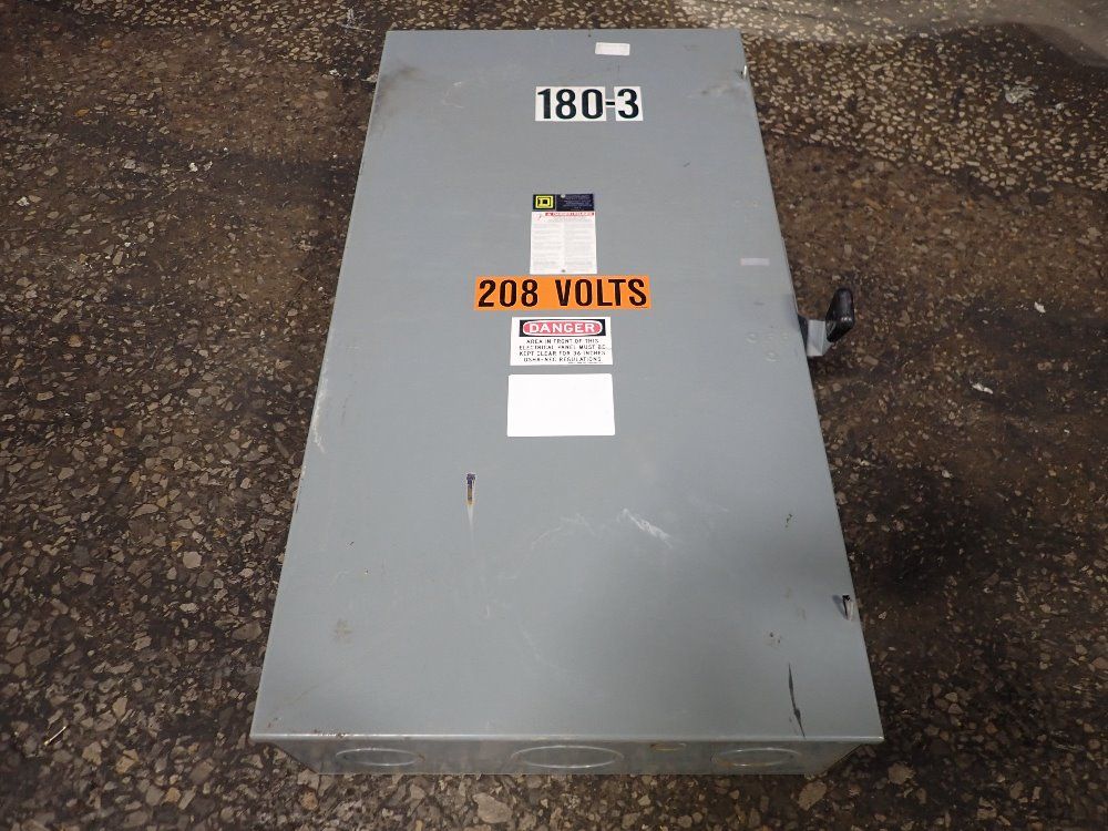 Square D 400 Amp Fusible Disconnect - 325n